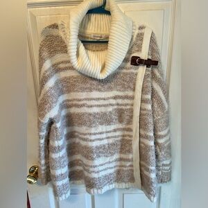 Calvin Klein Cape Poncho Knit Sweater